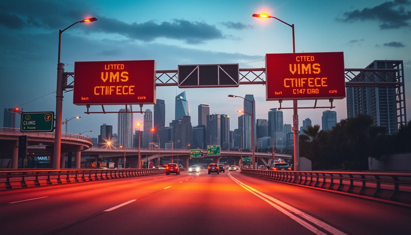How VMS Signs Improve Traffic Safety and Efficiency